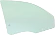 2010 Chrysler Sebring - Front, Driver and Passenger Side Door Glass, Sedan, 4-Door, Green Tint, DD11309 GTNN, DD11310 GTNN