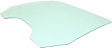 Rear, Driver and Passenger Side Door Glasses, No Tint, No Tint, Replaces NAGS No. DD09734 GTNN, DD09735 GTNN