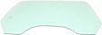 Rear, Driver and Passenger Side Door Glasses, No Tint, No Tint, Replaces NAGS No. DD09734 GTNN, DD09735 GTNN