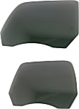 Rear, Driver and Passenger Side Door Glasses, Gray Tint Privacy, 4-Door, Crew Cab Pickup/4-Door, Sport Utility, Replaces NAGS No. DD11169 YPNN, DD11170 YPNN