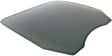 Rear, Driver and Passenger Side Door Glasses, Gray Tint Privacy, 4-Door, Crew Cab Pickup/4-Door, Sport Utility, Replaces NAGS No. DD11169 YPNN, DD11170 YPNN