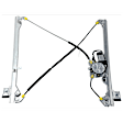 Front And Rear, Passenger Side Power Window Regulator, With Motor