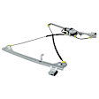 Front And Rear, Passenger Side Power Window Regulator, With Motor