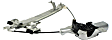 Rear, Driver and Passenger Side Power Window Regulator, With Motor