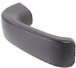 Rear, Driver and Passenger Side Interior Door Handles, Textured Black, Without Door Lock Hole
