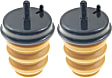 Rear, Driver and Passenger Side Bump Stops, Leaf Spring Bumper