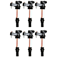 Ignition Coils, Set of 6, 6 Cylinder, 3.6L Engine