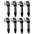 Ignition Coil, Set of 8