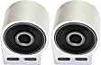 Front, Lower, Rearward Arm Control Arm Bushing, Set of 2
