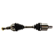 Front, Driver and Passenger Side Axle Assembly - New Set of 2