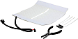 Seat Heat Pad Carbon Fiber, Set of 2
