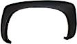 Rear, Driver and Passenger Side Fender Trim, Textured Black, For Models Without 4-Wheel Steering