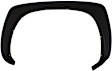 Rear, Driver and Passenger Side Fender Trim, Textured Black, For Models Without 4-Wheel Steering
