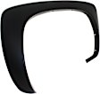 Rear, Driver and Passenger Side Fender Trim, Textured Black, For Models Without 4-Wheel Steering