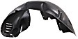 Rear, Driver and Passenger Side, Fender Liner