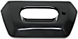 Tailgate Handle and Bezel, Smooth Black Plastic Without Camera Hole With Key Hole