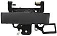 Tailgate Handle and Bezel, Textured Black, With Camera Hole, For Models With Locking Tailgate