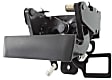 Tailgate Handle and Bezel, Textured Black, With Camera Hole, For Models With Locking Tailgate