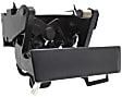 Tailgate Handle and Bezel, Textured Black, With Camera Hole, For Models With Locking Tailgate