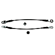 Direct Fit Tailgate Cable, Set of 2