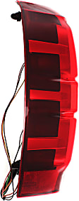 2009 Chevrolet Avalanche - Driver and Passenger Side Halogen Tail Light, With bulb(s), OE Replacement