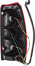 2009 Chevrolet Avalanche - Driver and Passenger Side Halogen Tail Light, With bulb(s), OE Replacement