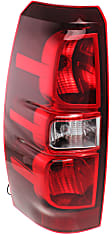Driver and Passenger Side Halogen Tail Light, With bulb(s), OE Replacement, CAPA Certified