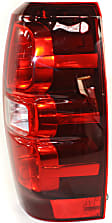 Driver and Passenger Side Halogen Tail Light, With bulb(s), OE Replacement, CAPA Certified
