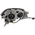 2008-2012 Chevrolet Malibu - Driver and Passenger Side Headlights, with Bulbs, Halogen, New Body Style