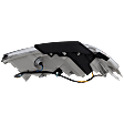 2008-2012 Chevrolet Malibu - Driver and Passenger Side Headlights, with Bulbs, Halogen, New Body Style