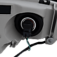 2008-2012 Chevrolet Malibu - Driver and Passenger Side Headlights, with Bulbs, Halogen, New Body Style