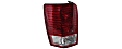 Driver and Passenger Side Halogen Tail Light, Without bulb(s), OE Replacement