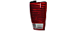 Driver and Passenger Side Halogen Tail Light, Without bulb(s), OE Replacement