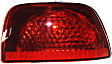 Driver and Passenger Side, Outer Halogen Tail Light, With bulb(s), OE Replacement