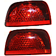 Passenger Side, Inner and Outer Halogen Tail Light, With bulb(s), OE Replacement