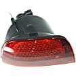 Passenger Side, Inner and Outer Halogen Tail Light, With bulb(s), OE Replacement