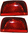 Driver and Passenger Side, Inner Halogen Tail Light, With bulb(s), OE Replacement