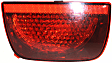 Driver and Passenger Side, Inner Halogen Tail Light, With bulb(s), OE Replacement