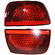 Driver Side, Inner And Outer Halogen Tail Light, With bulb(s), OE Replacement