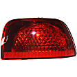Driver Side, Inner And Outer Halogen Tail Light, With bulb(s), OE Replacement