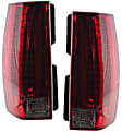 Driver and Passenger Side LED Tail Light, With bulb(s), OE Replacement