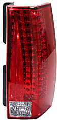 Driver and Passenger Side LED Tail Light, With bulb(s), OE Replacement, CAPA Certified