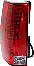 Driver and Passenger Side LED Tail Light, With bulb(s), OE Replacement, CAPA Certified
