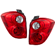 Driver and Passenger Side Halogen Tail Light, With bulb(s), OE Replacement