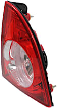 Driver and Passenger Side, Inner and Outer Tail Lights, Inner - with Bulb, Outer - without Bulb, Halogen, Mounts on Body