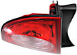 Driver Side, Inner and Outer Tail Lights, Inner - with Bulb, Outer - without Bulb, Halogen, Mounts on Body