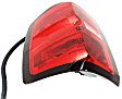 2014 Chevrolet Silverado 1500 LTZ - Driver and Passenger Side Halogen Tail Light, With bulb(s), OE Replacement, CAPA Certified