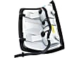 2014 Chevrolet Silverado 1500 LTZ - Driver and Passenger Side Halogen Tail Light, With bulb(s), OE Replacement, CAPA Certified