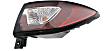 Driver and Passenger Side, Outer Tail Lights, with Bulbs, Halogen, Mounts on Body