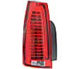 Driver and Passenger Side Halogen Tail Light, With bulb(s), OE Replacement